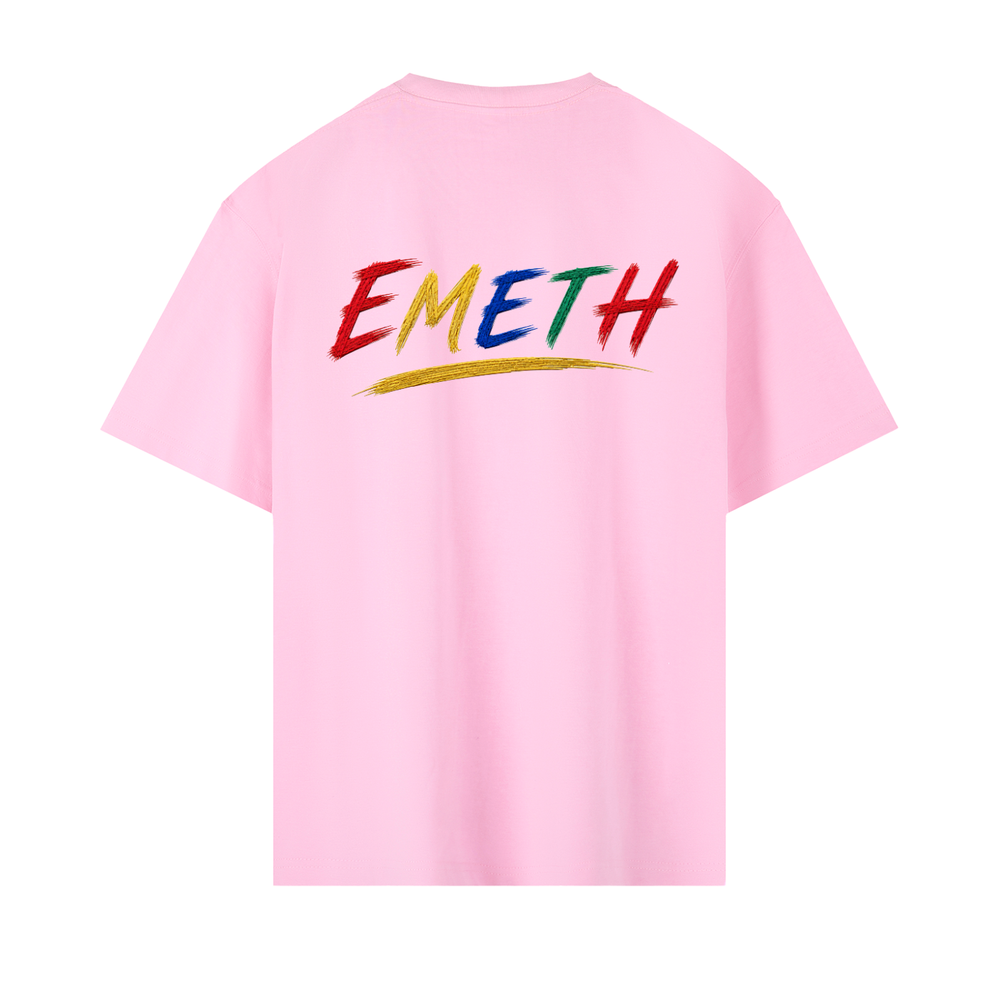 EMETH Signature Couleur T-shirt Oversize