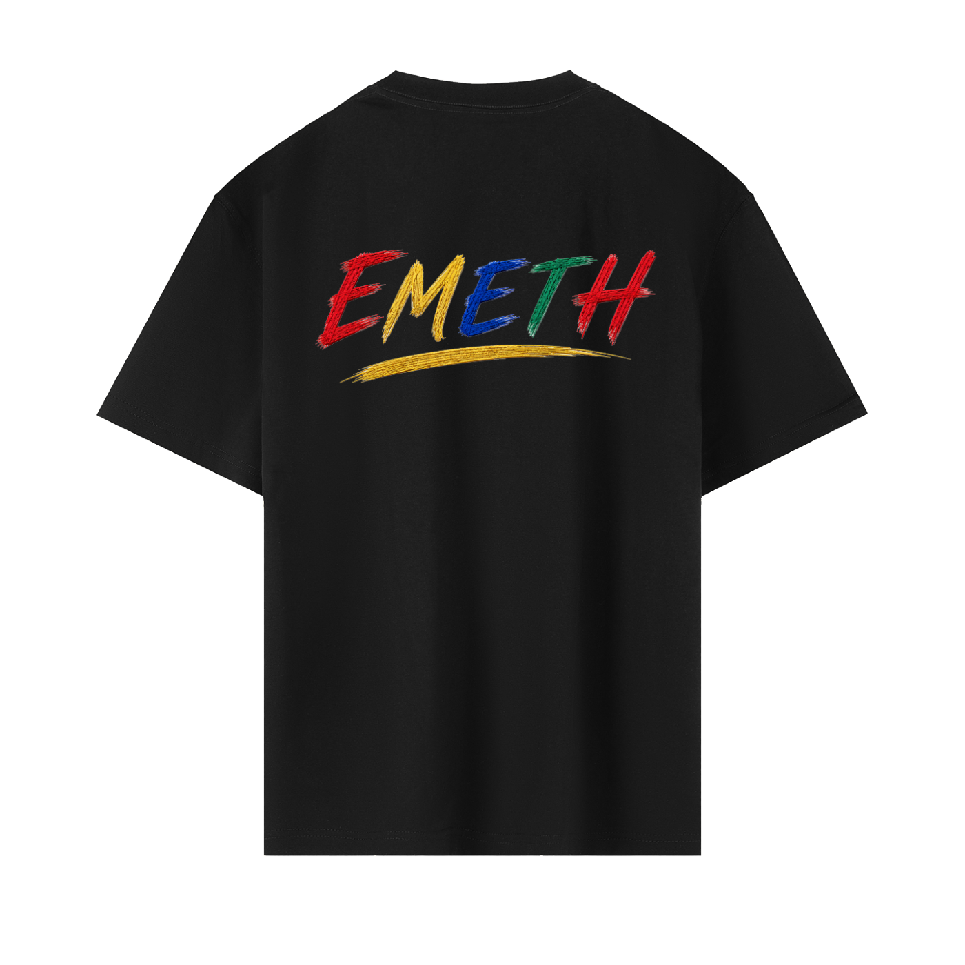 EMETH Signature Couleur T-shirt Oversize