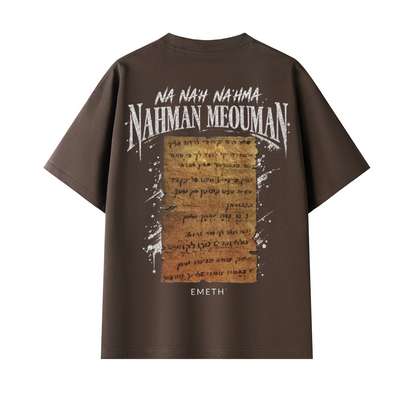 T-Shirt Oversize EMETH™ 148 Petek Rabbi Nahman