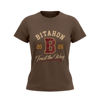 T-shirt Femme EMETH  Bitahon – Trust the Way Premium Slim Fit 230G