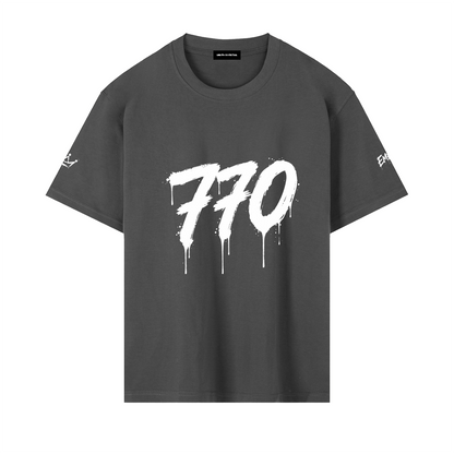 T-shirt Oversize EMETH 770 – Édition Brush