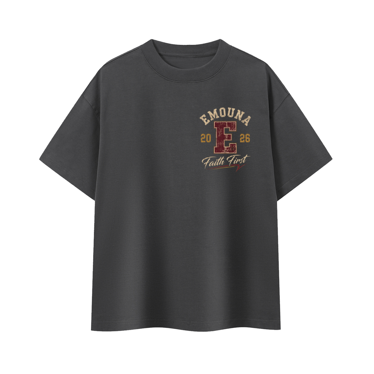 T-shirt Oversize Heavyweight EMOUNA 2026 – 400 GSM | EMETH