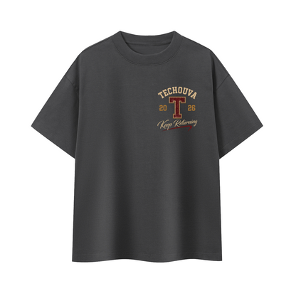 T-shirt Oversize Heavyweight TECHOUVA 2026 – 400 GSM | EMETH
