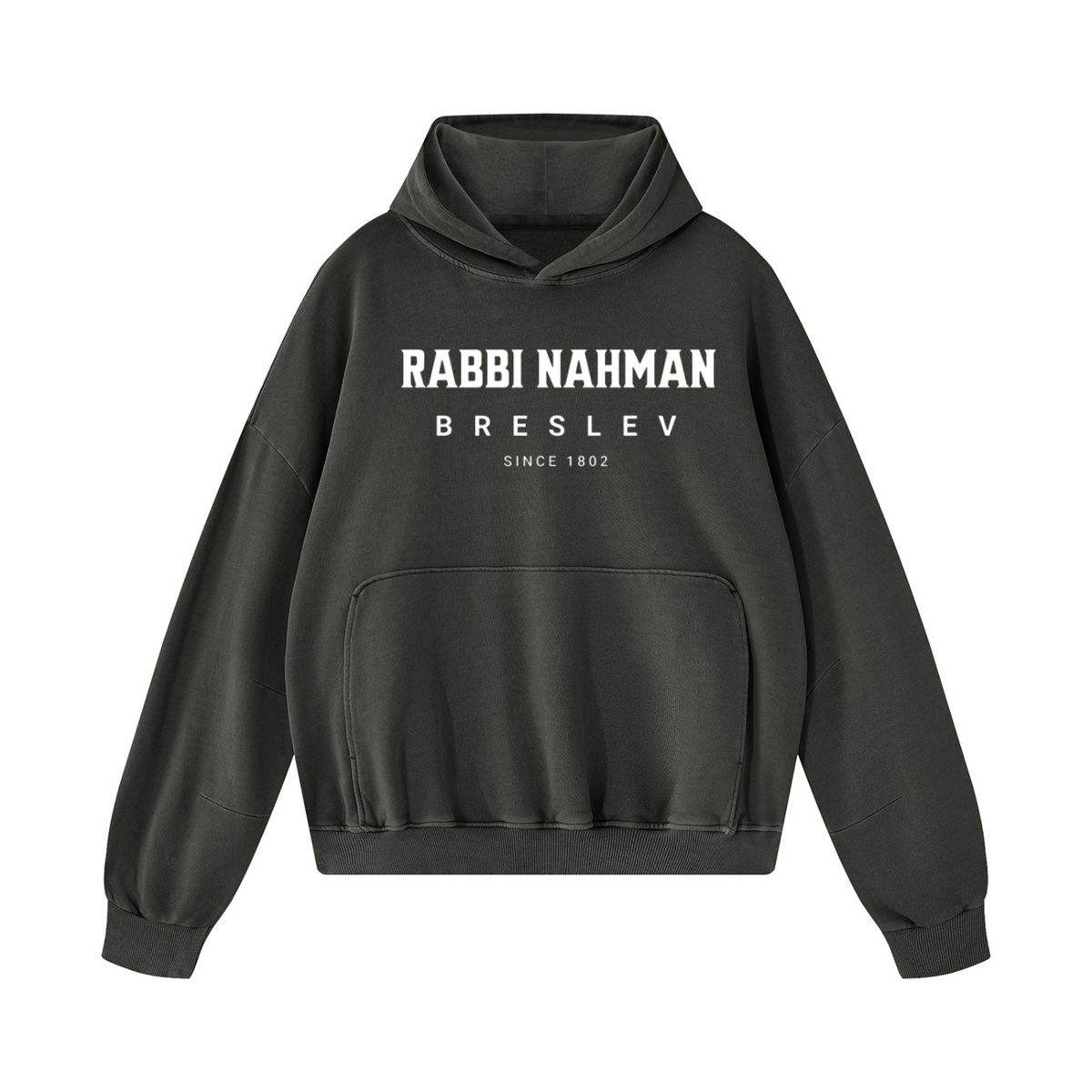 EMETH Rabbi Nahman Breslev | Hoodie Premium Oversized Unisexe 360 g/m²