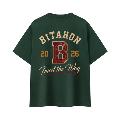 T-shirt Oversize Heavyweight BITAHON 2026 – 400 GSM | EMETH