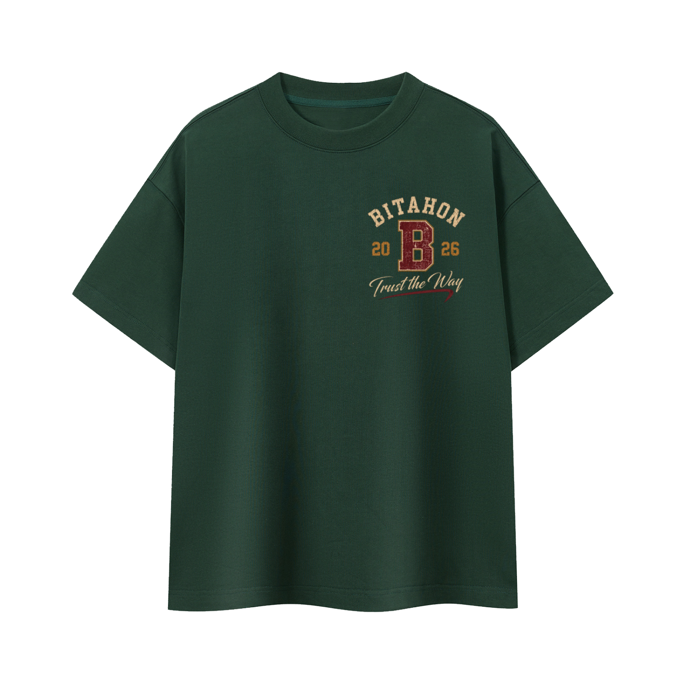 T-shirt Oversize Heavyweight BITAHON 2026 – 400 GSM | EMETH