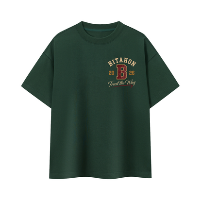 T-shirt Oversize Heavyweight BITAHON 2026 – 400 GSM | EMETH