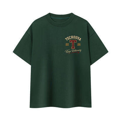 T-shirt Oversize Heavyweight TECHOUVA 2026 – 400 GSM | EMETH