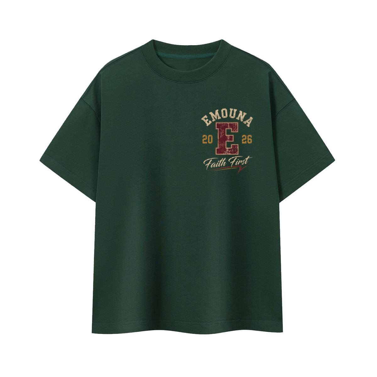 T-shirt Oversize Heavyweight EMOUNA 2026 – 400 GSM | EMETH