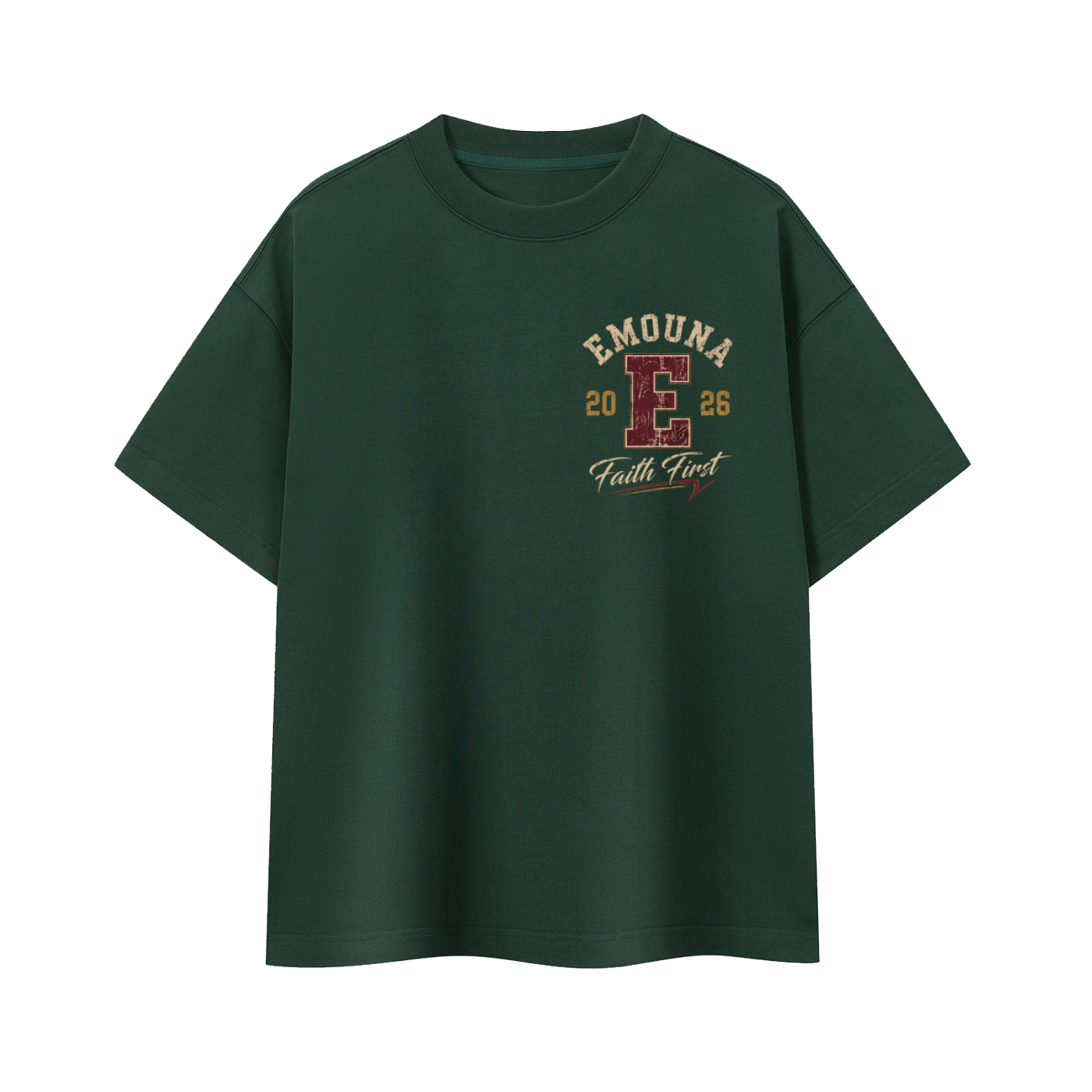 T-shirt Oversize Heavyweight EMOUNA 2026 – 400 GSM | EMETH