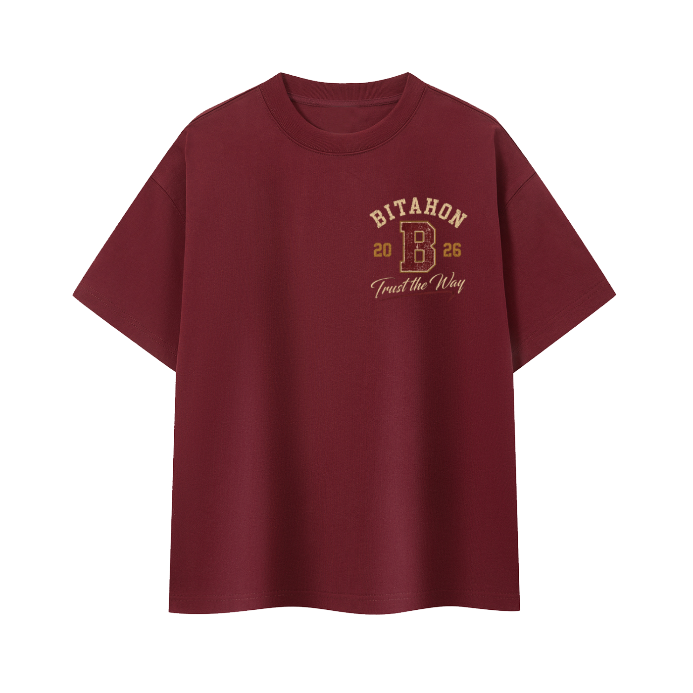 T-shirt Oversize Heavyweight BITAHON 2026 – 400 GSM | EMETH