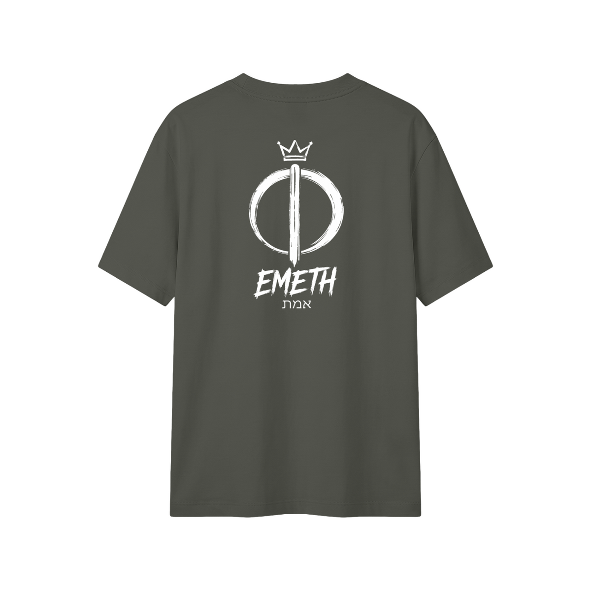 T-shirt Signature EMETH™ – Édition Graffiti | 240 GSM