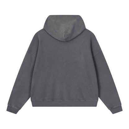 EMETH UNI | Sweat à Capuche Délavé Oversize 380 g/m²