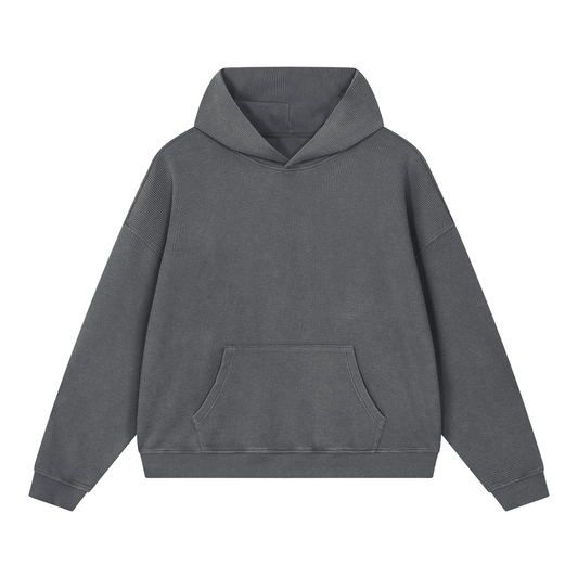 EMETH UNI | Sweat à Capuche Délavé Oversize 380 g/m²