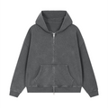 EMETH UNI | Sweat à Capuche Délavé Premium 380 g/m²