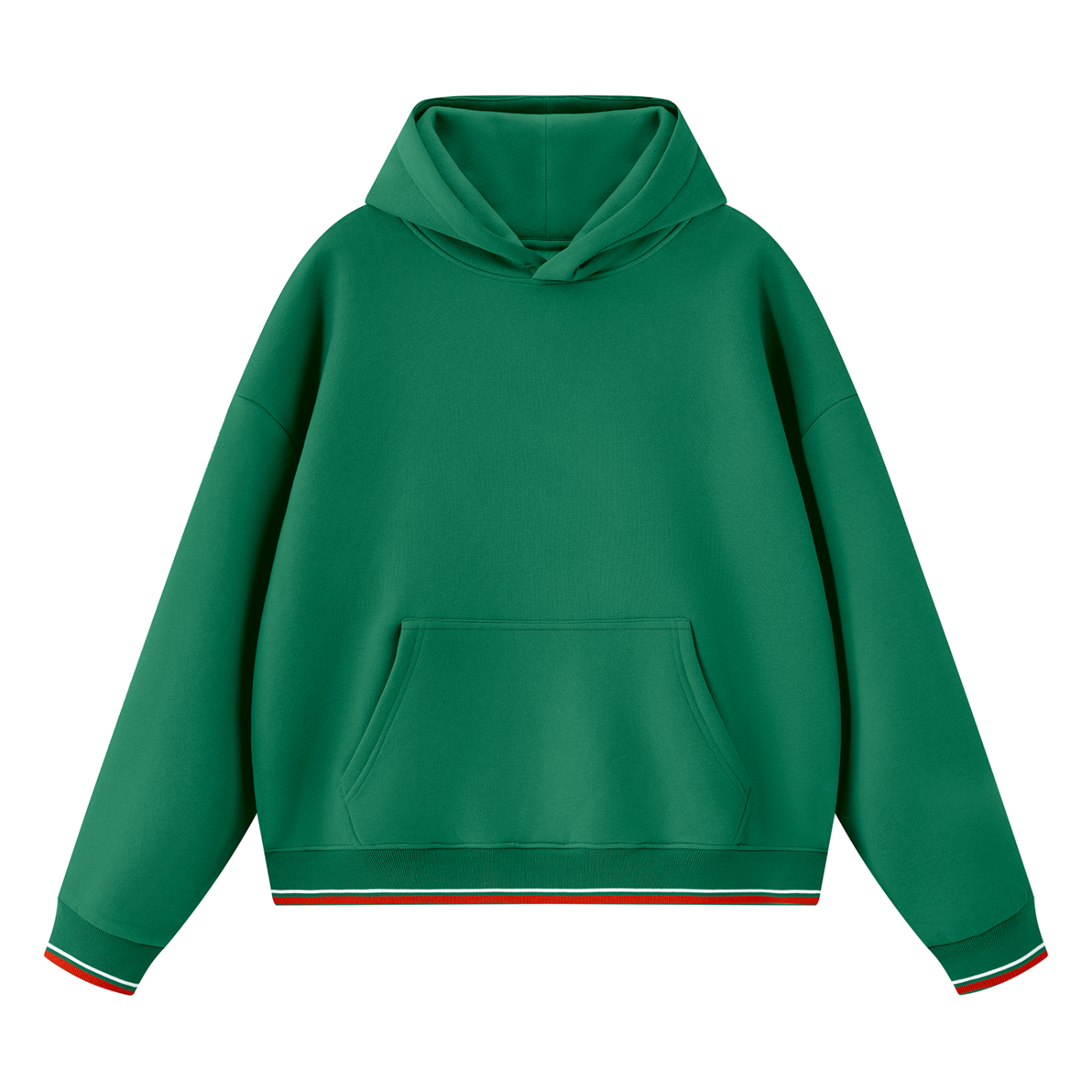 EMETH UNI | Sweat à Capuche Contrasté Oversize 345 g/m²