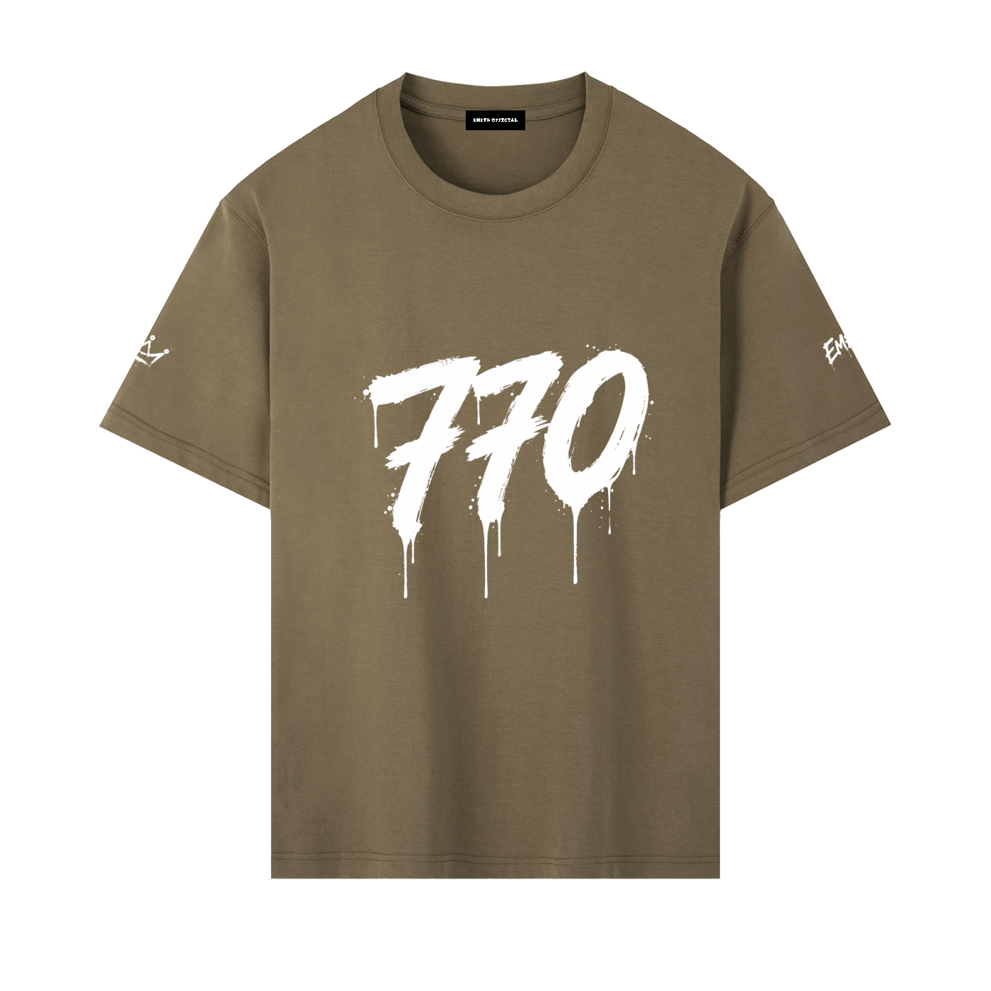T-shirt Oversize EMETH 770 – Édition Brush