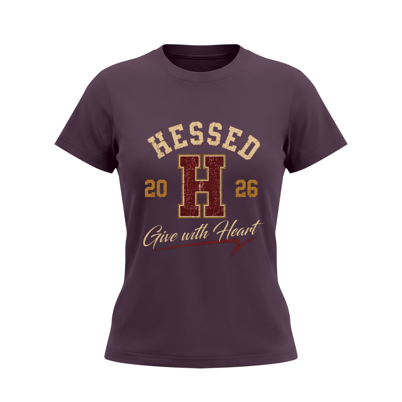 T-shirt Femme EMETH Hessed – Give with Heart Premium Slim Fit 230G