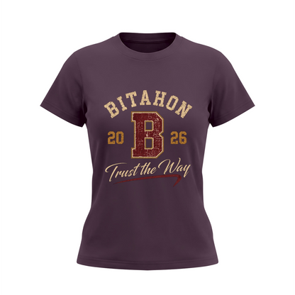 T-shirt Femme EMETH  Bitahon – Trust the Way Premium Slim Fit 230G