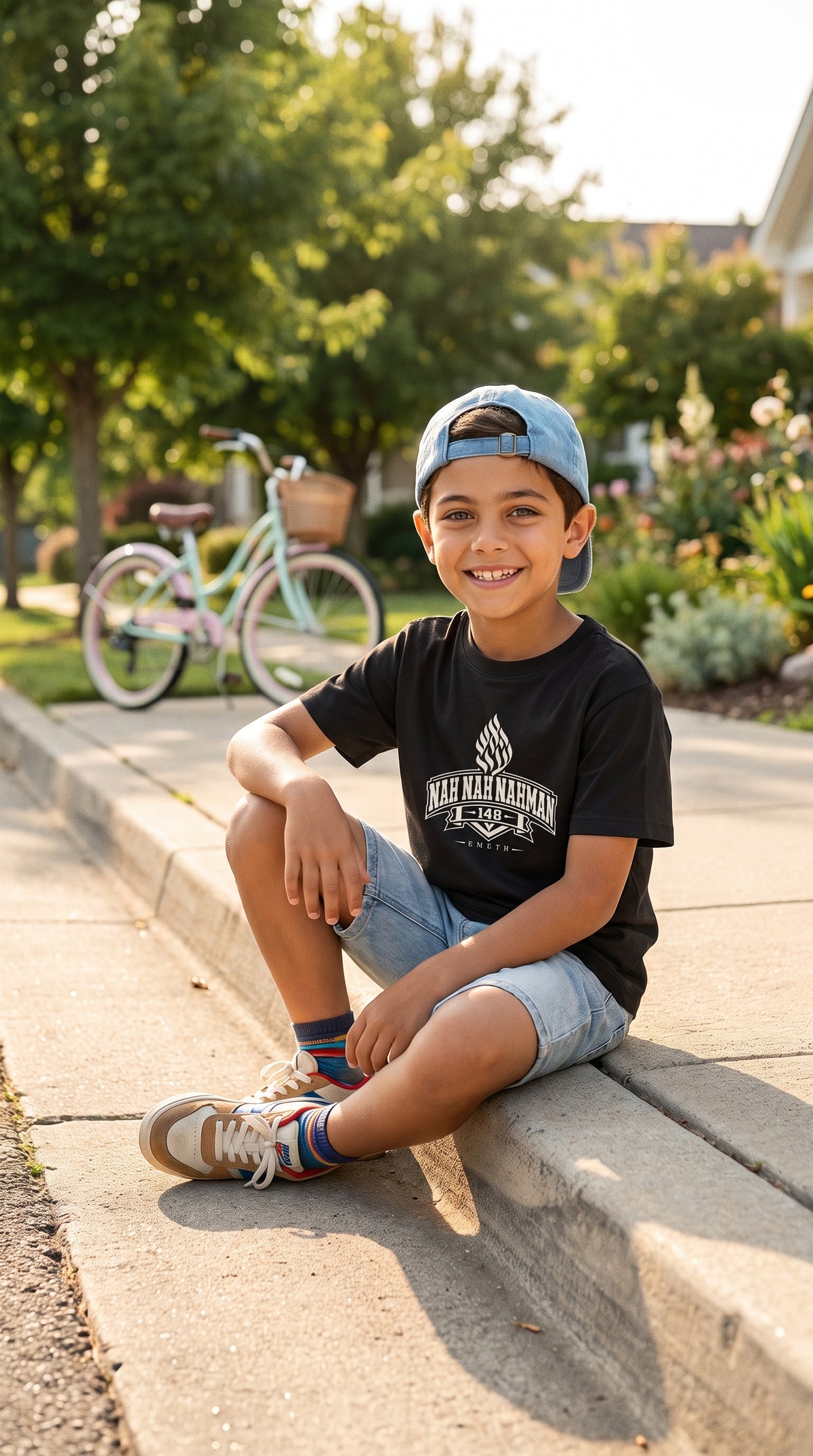 EMETH Kids Na Nah Nahman | T-shirt Coton Premium