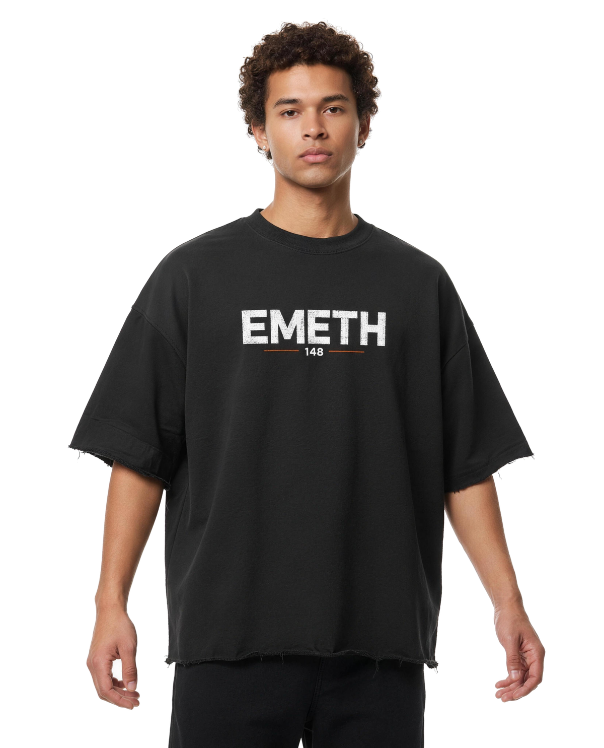 EMETH 148 Breslev Sun Fade | Raw Edge T-shirt