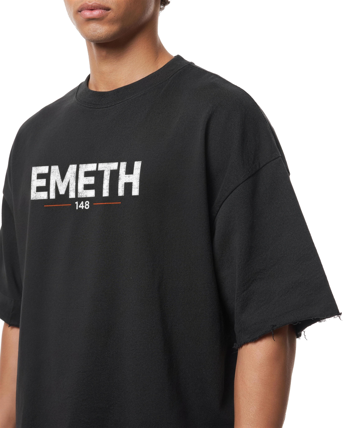 EMETH 148 Breslev Sun Fade | Raw Edge T-shirt