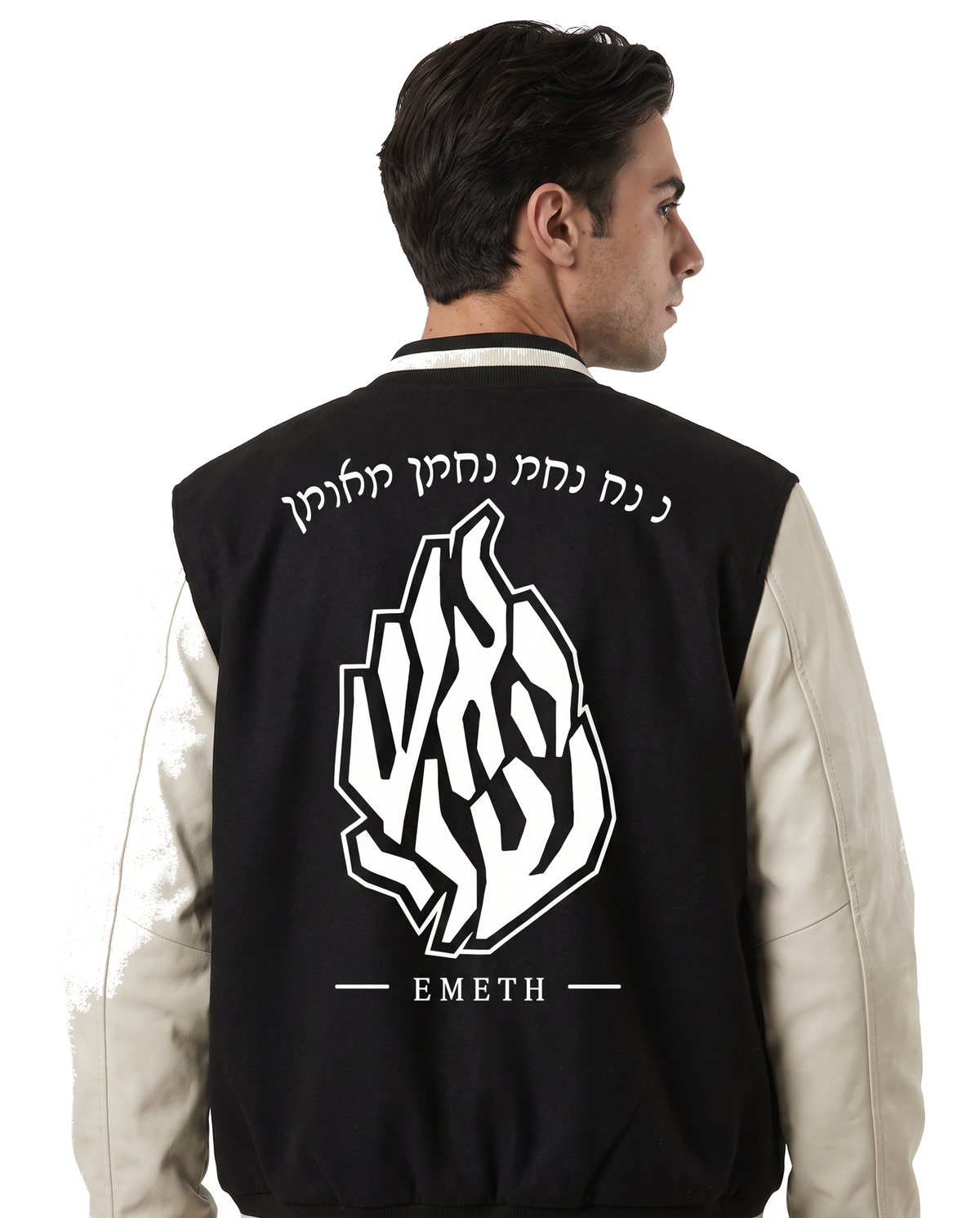 EMETH 148 | Veste Varsity Bicolore Polaire