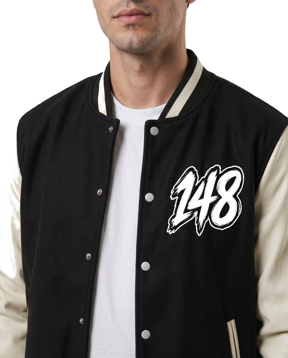 EMETH 148 | Veste Varsity Bicolore Polaire