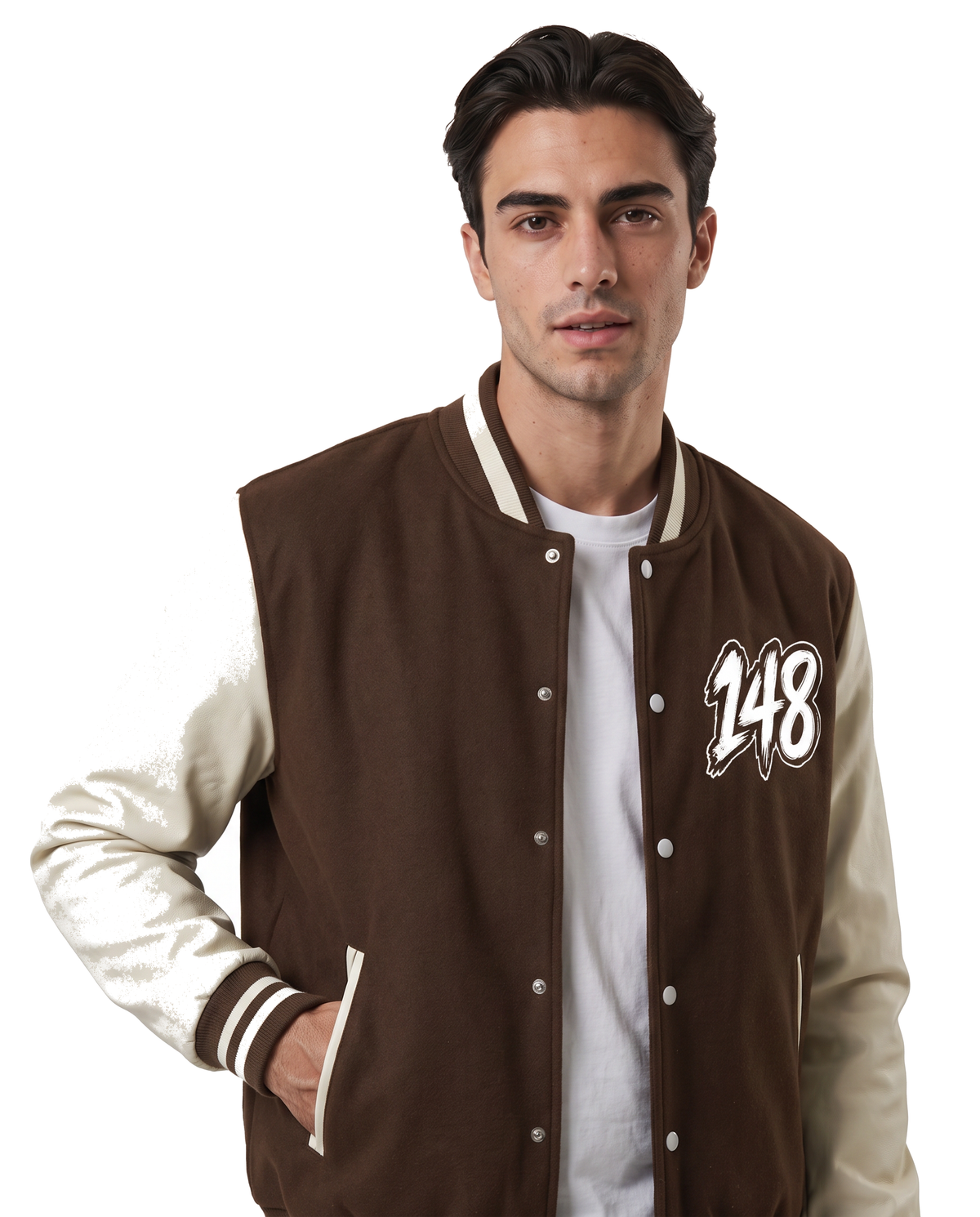 EMETH 148 | Veste Varsity Bicolore Polaire