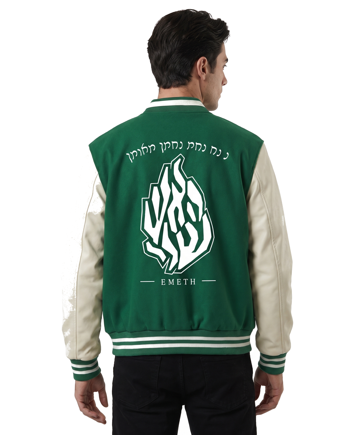 EMETH 148 | Veste Varsity Bicolore Polaire