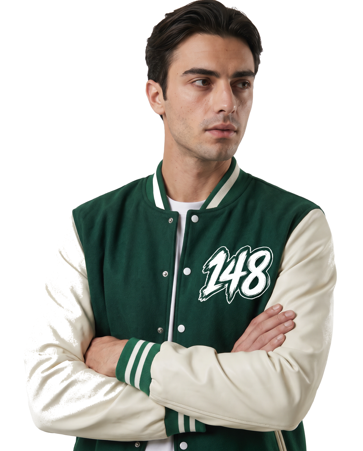 EMETH 148 | Veste Varsity Bicolore Polaire