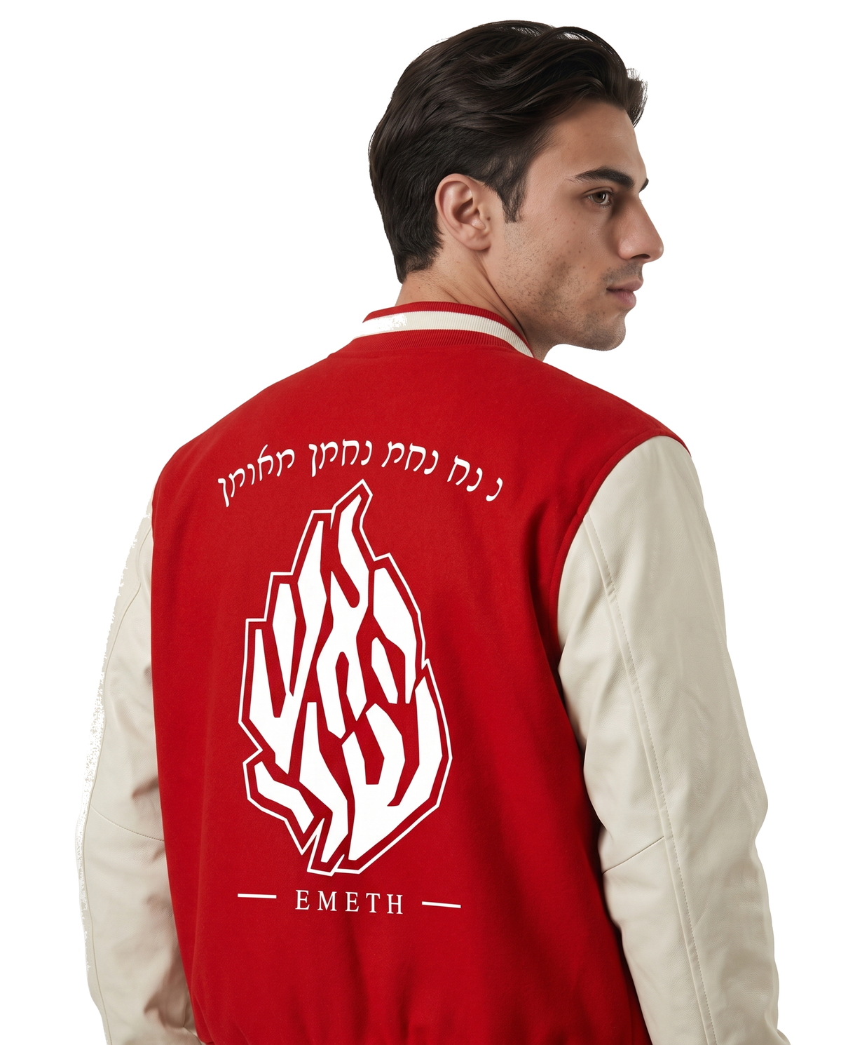 EMETH 148 | Veste Varsity Bicolore Polaire