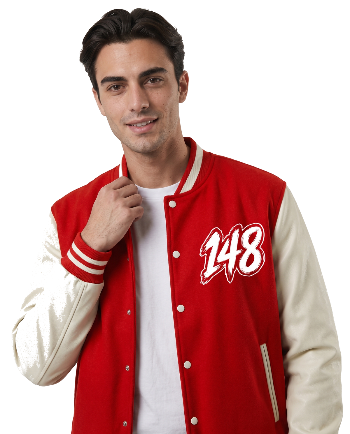 EMETH 148 | Veste Varsity Bicolore Polaire