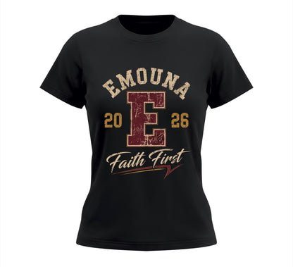T-shirt Femme EMETH Emouna – Faith First Premium Slim Fit 230G