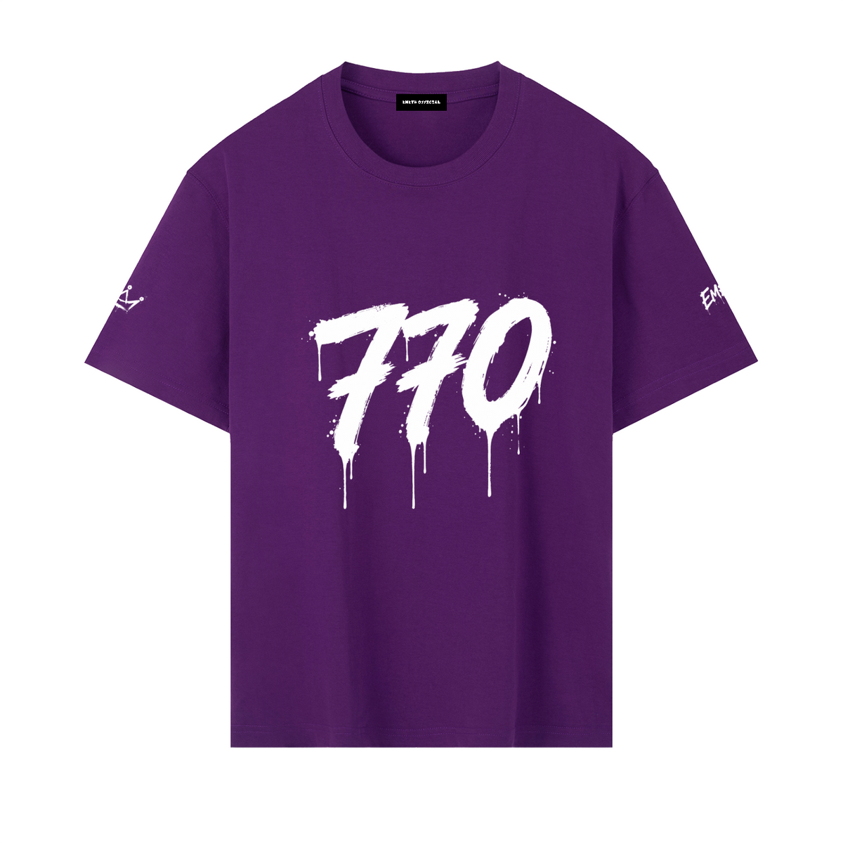 T-shirt Oversize EMETH 770 – Édition Brush