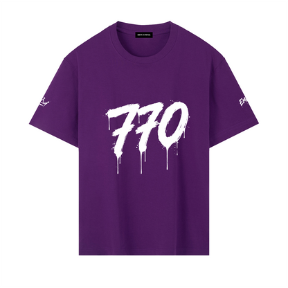 T-shirt Oversize EMETH 770 – Édition Brush