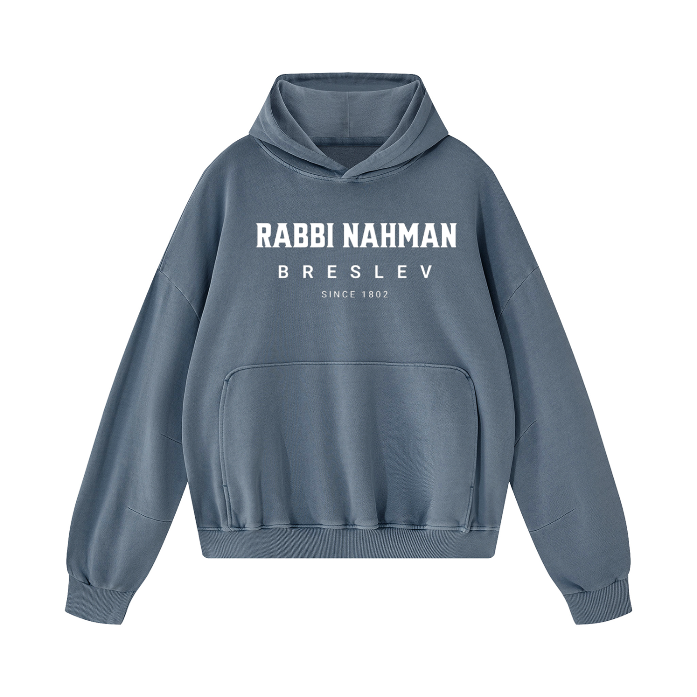 EMETH Rabbi Nahman Breslev | Hoodie Premium Oversized Unisexe 360 g/m²