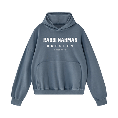 EMETH Rabbi Nahman Breslev | Hoodie Premium Oversized Unisexe 360 g/m²