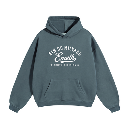 EMETH Ein Od Milvado – Truth Division | Hoodie Premium 350 g/m²