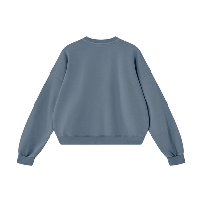 EMETH Heavy Washed Crewneck | Sweat Premium Oversize 360 g/m²