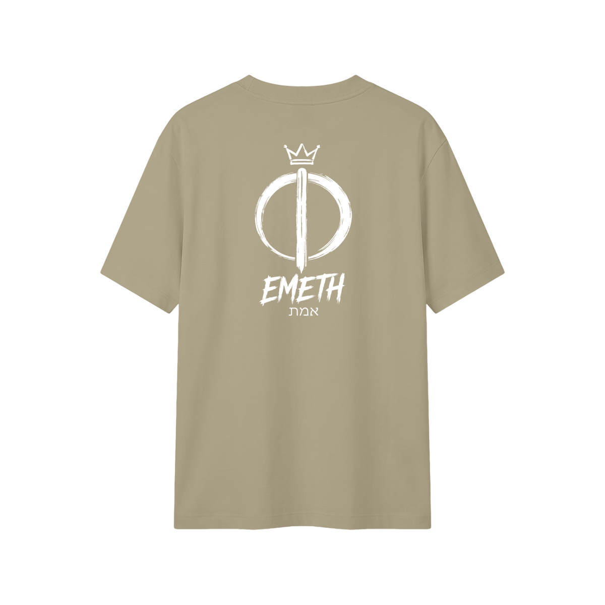 T-shirt Signature EMETH™ – Édition Graffiti | 240 GSM