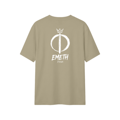 T-shirt Signature EMETH™ – Édition Graffiti | 240 GSM