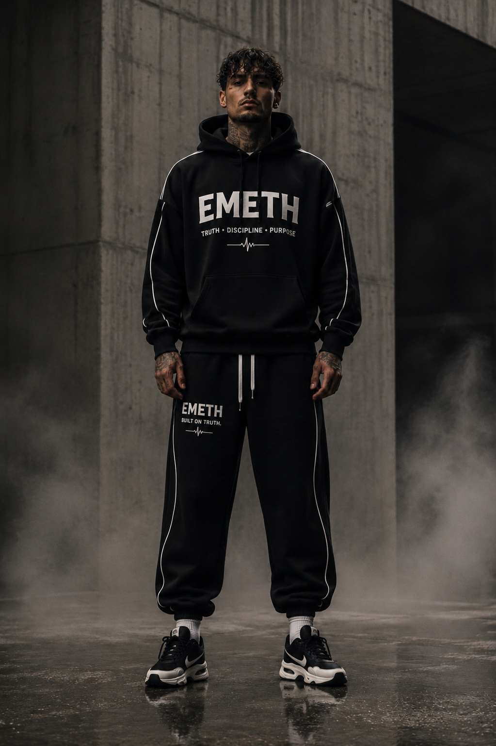 EMETH  Signature Oversized Hoodie