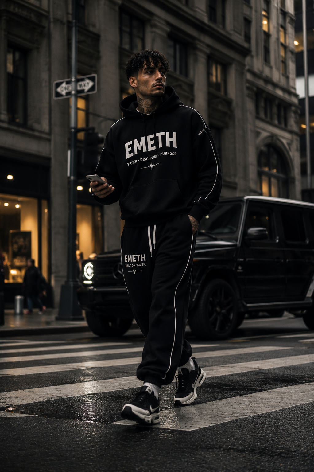 EMETH  Signature Oversized Hoodie