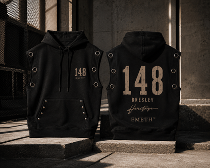 EMETH 148 Breslev Heritage Sleeveless Hoodie
