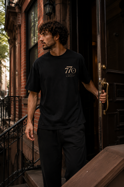 EMETH™ 770 – The World Is Ready for Moshiach | T-shirt 100 % Coton