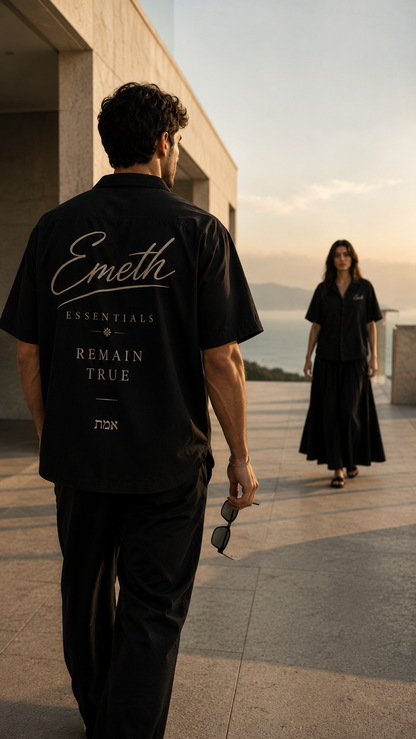 EMETH Essentials | Chemise Oversized Premium – 100% Coton