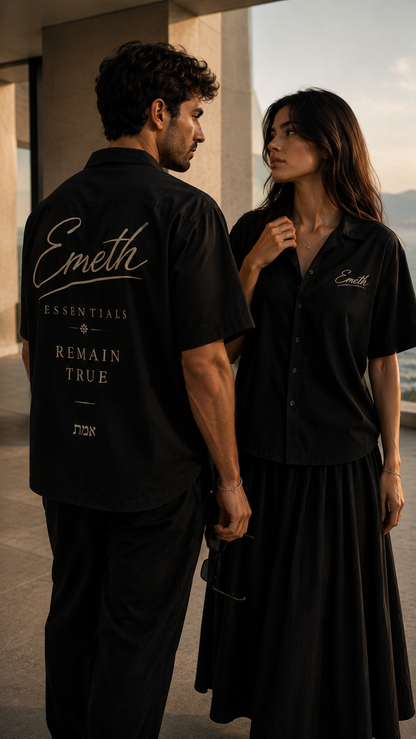 EMETH Essentials | Chemise Oversized Premium – 100% Coton