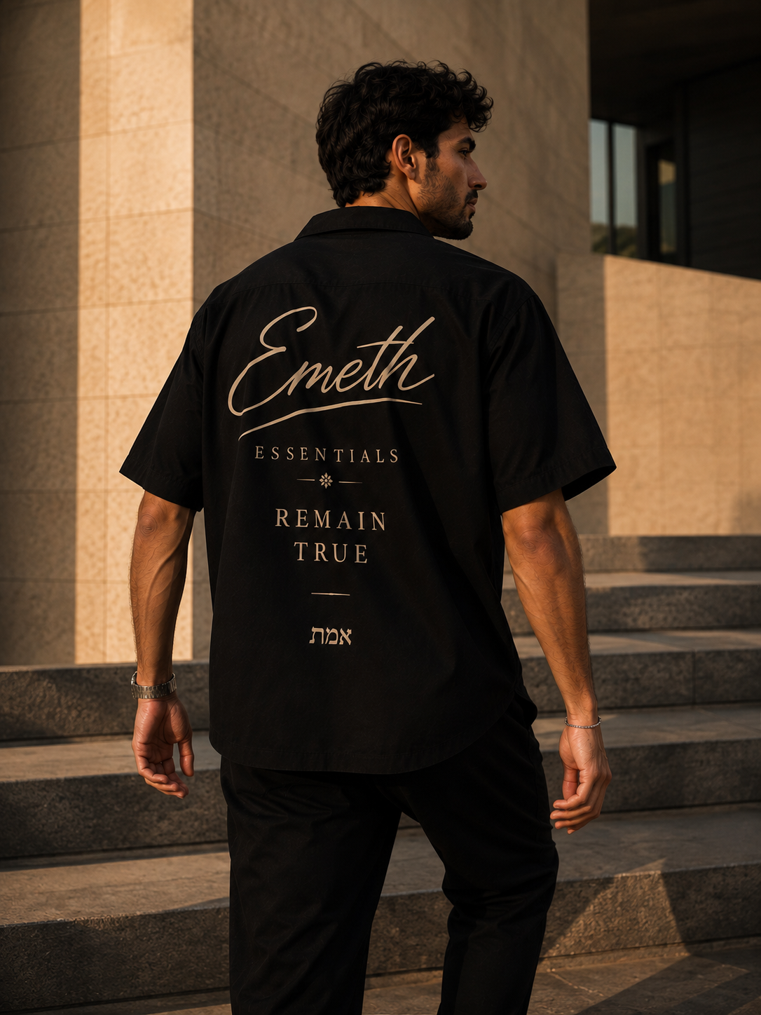 EMETH Essentials | Chemise Oversized Premium – 100% Coton