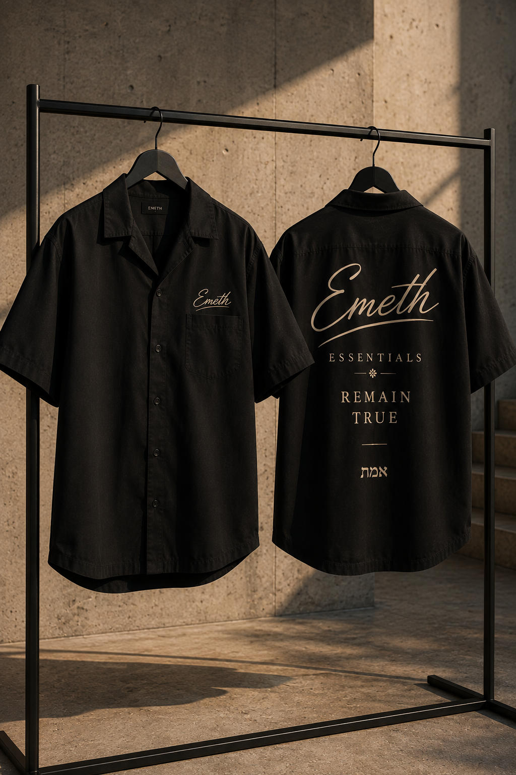 EMETH Essentials | Chemise Oversized Premium – 100% Coton